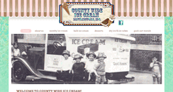 Desktop Screenshot of countywideicecream.com